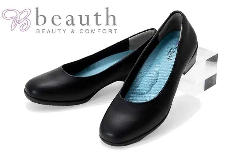 歩きやすく疲れにくいレディース靴「Beauth（ビュース）」
